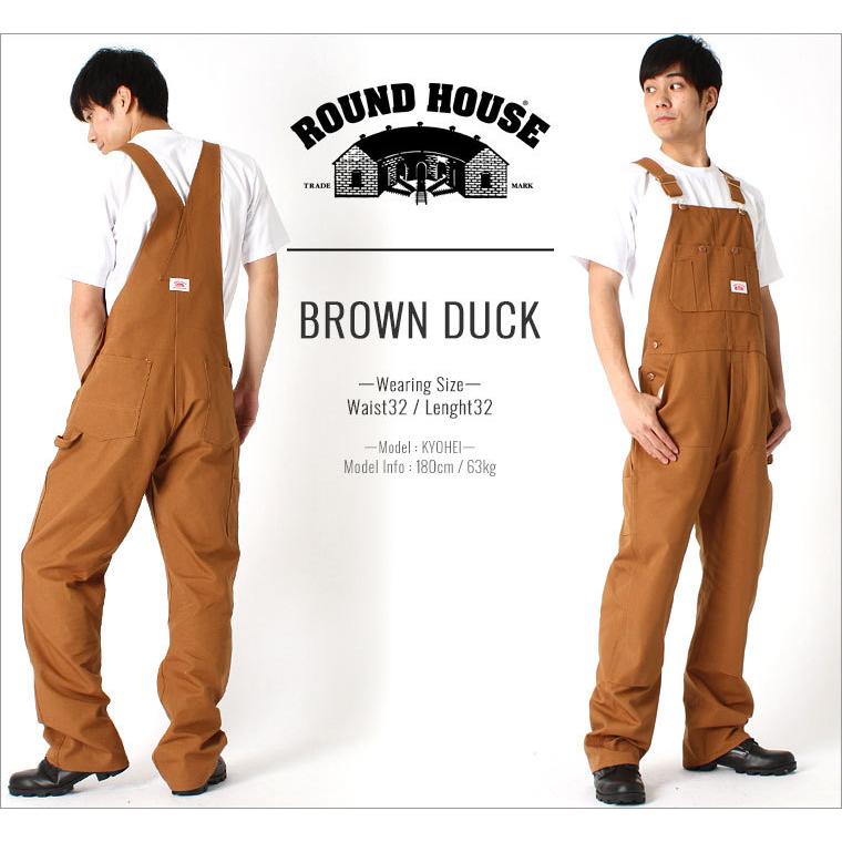 ROUND HOUSE（ラウンドハウス） オーバーオール デニム ジーンズ