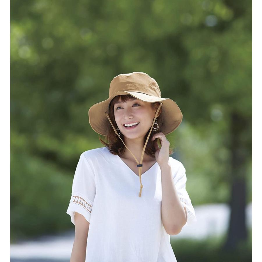 とびにくい洗えるサファリハット ベージュ（コジット）帽子 ハット UV