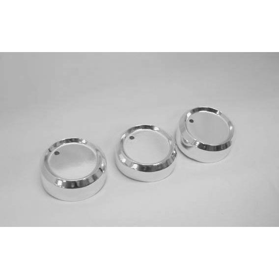 トヨタ NCP-bB ビービー 前期用 エアコンダイヤルノブ クロムメッキ