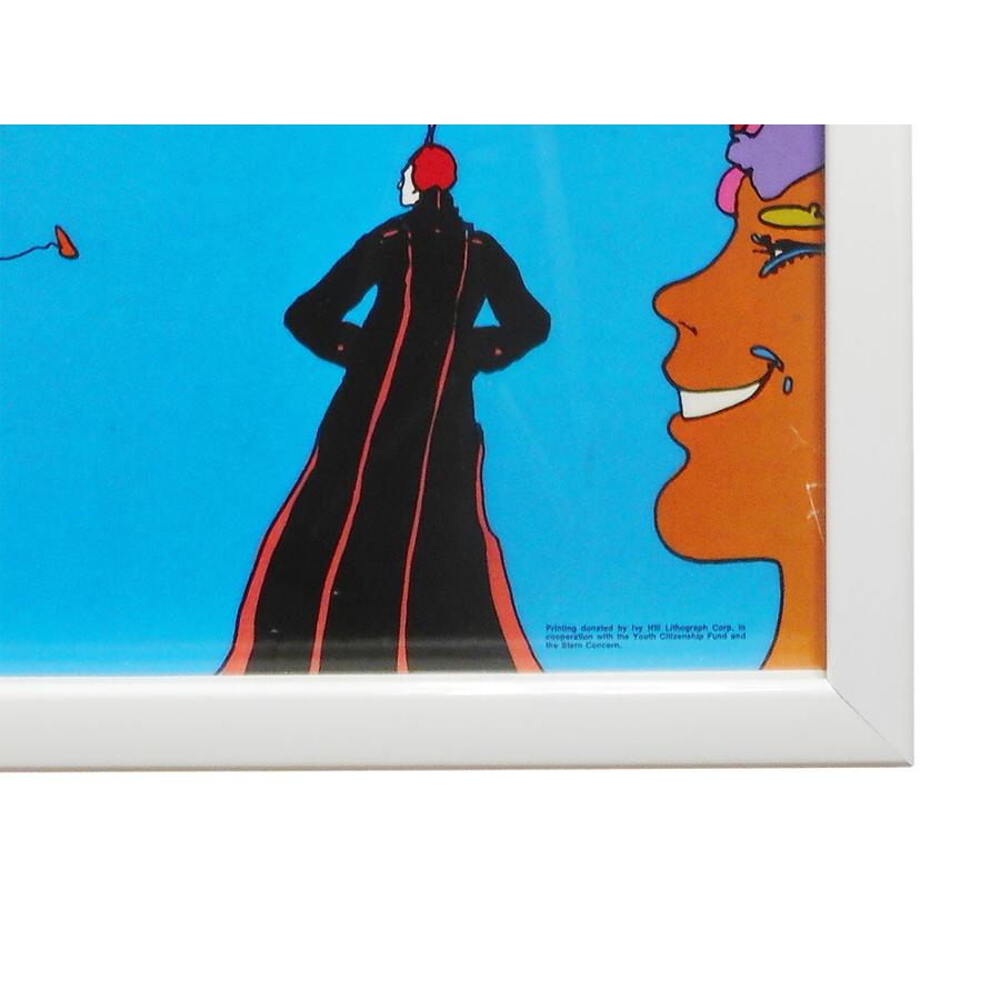 ピーター・マックス Vote 18 大統領選挙 オリジナルポスター 1972年