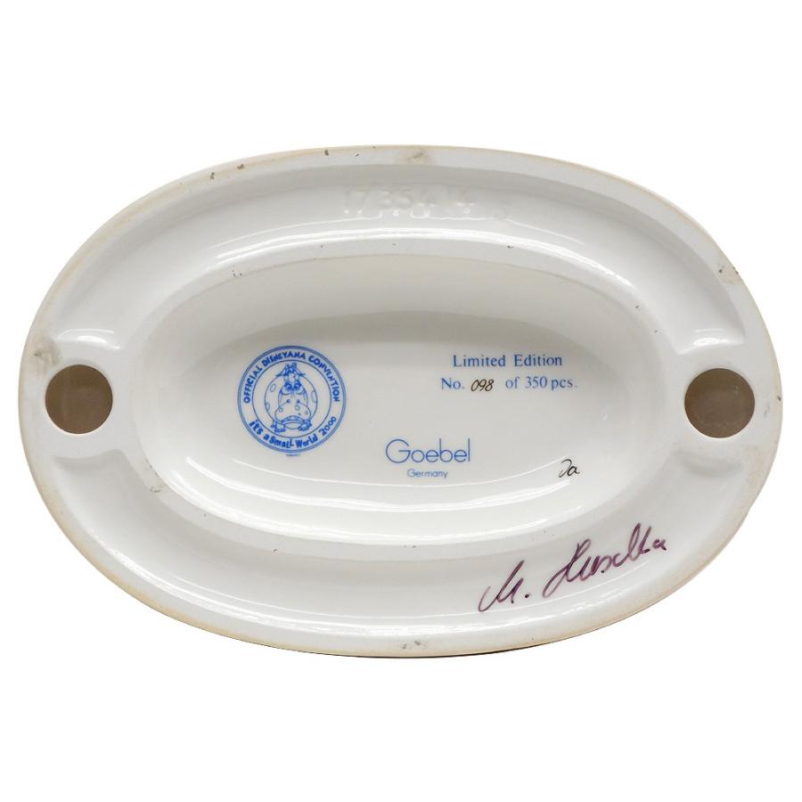 ゴーベル ミッキーマウスとプルート陶器フィギュアリン ディズニアナ