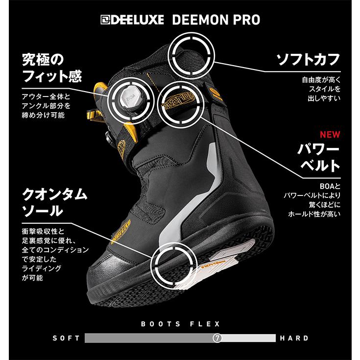 DEELUXE ディーラックス スノーボード ブーツ DEEMON PRO S4 24-25
