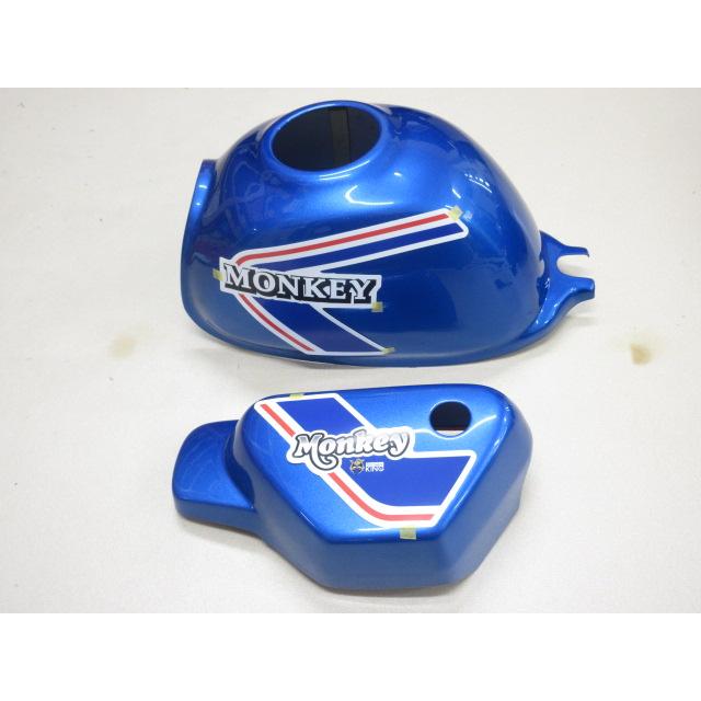 モンキー125 JB02 JB03 ブルー タンクカバー + サイドカバー タンク