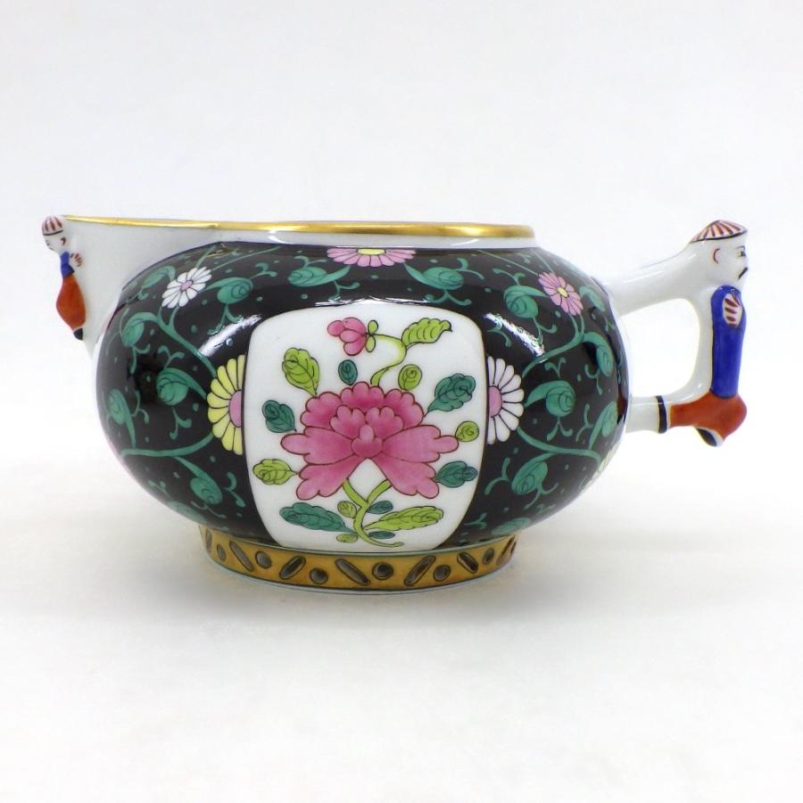 ヘレンド（HEREND） 西安の黒(SN) シノワズリ マンダリン シュガー