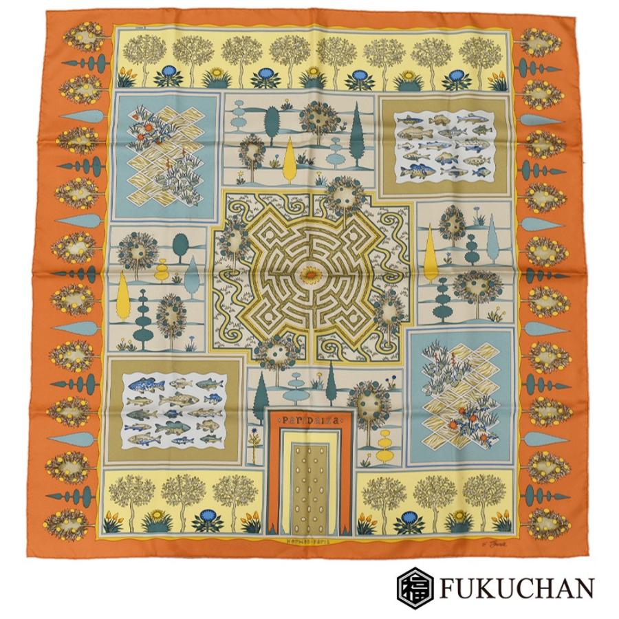 HERMES（エルメス） カレ90 大判スカーフ Paridaiza (パラダイス