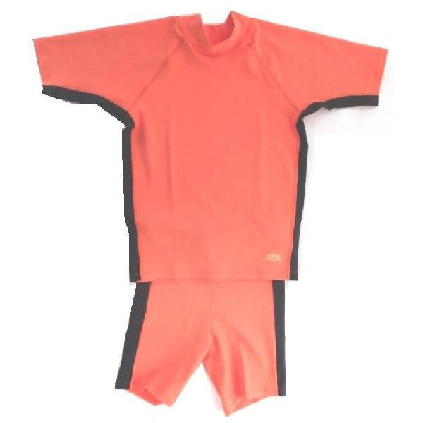 男子(学童用)オレンジ水着セパレート上下 SSW300・SSW301 (明石被服