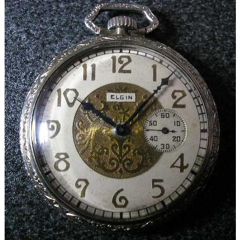 ELGIN アンティーク手巻き懐中時計 : 古時計の館 - 通販 - Yahoo
