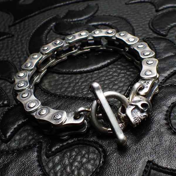 虎*ん様 シルバー925刻印 Gaboratory？ チェーンブレスレット 87 虎*ん