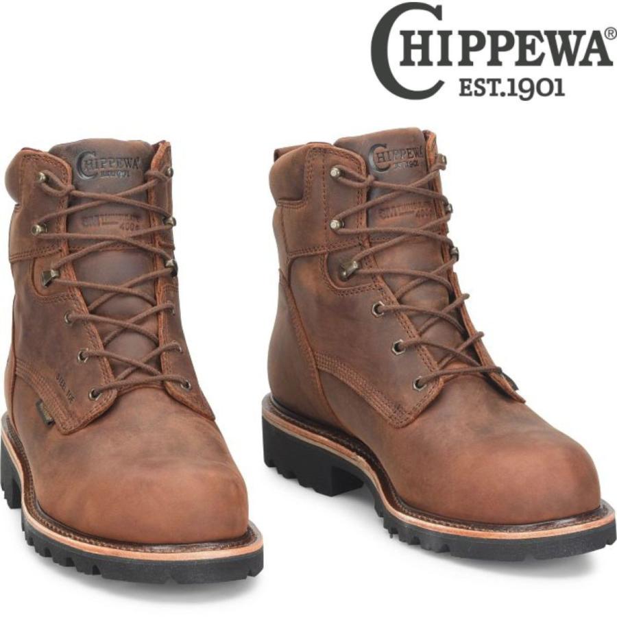 CHIPPEWA（チペワ） 59208 Super DNA 6インチ 防水 防寒 スチールトゥ