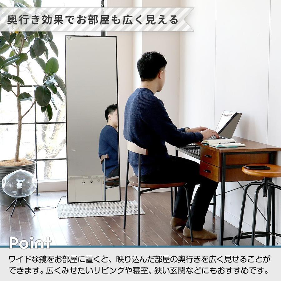 ICHIBA（市場） ミラー 鏡 全身ミラー 姿見 姿鏡 天然木 mirror 大きい