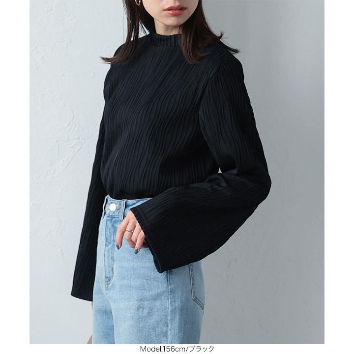 KOBE LETTUCE（神戸レタス） ブラウス トップス レディース 秋 モック