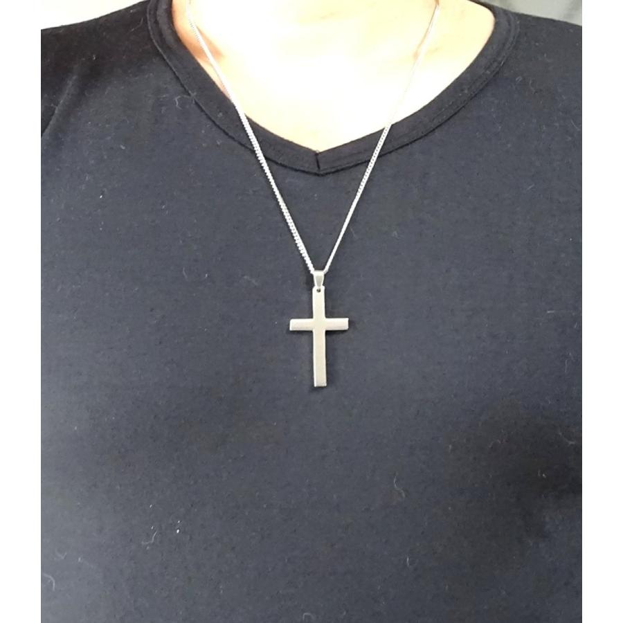 ステンレス 十字架 ネックレス クロス ペンダント サージカル