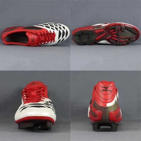 MIZUNO（ミズノ） ウエーブイグニタス MD ホワイト×レッド 【MIZUNO