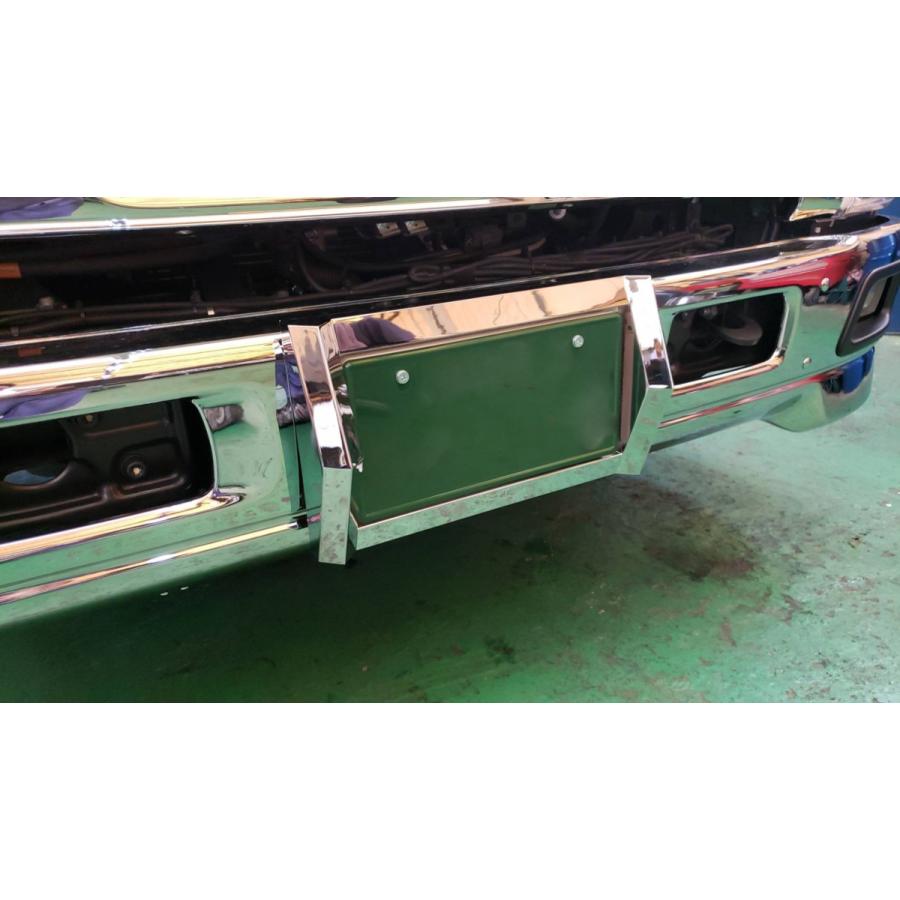 ジェットイノウエ とんがりナンバー枠大型用 ナンバープレート枠