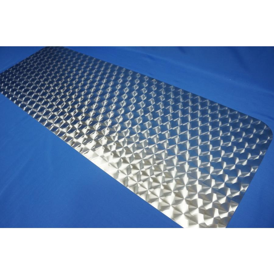 スーパーグレート用 リアベッド窓 ステンレス ウロコ : トラック