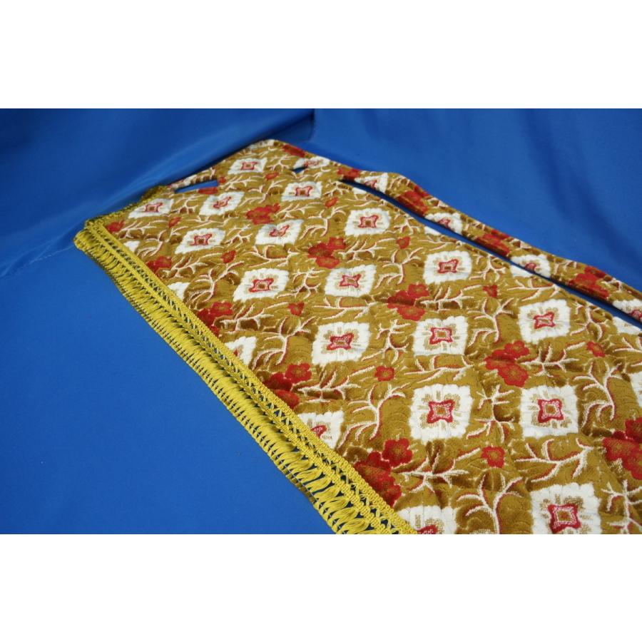 17スーパーグレート用 大花束 縦柄 綿入りキルト付き ダッシュマット