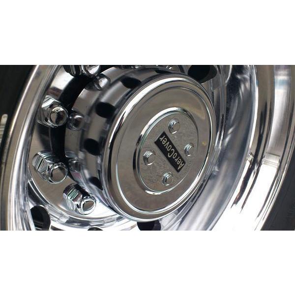 17スーパーグレート リア10穴用 エアロセンターカバー左右セットISO