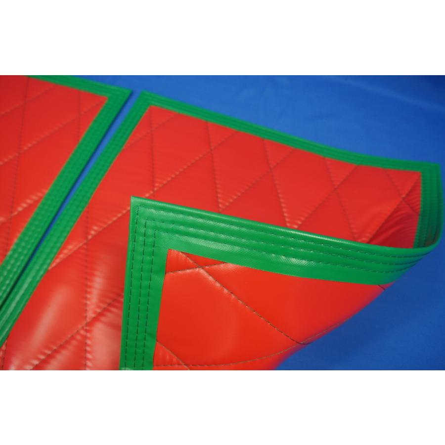 トラック 雅 北斗 泥除け 横500mm×縦550mm 2枚セット フチ30mm