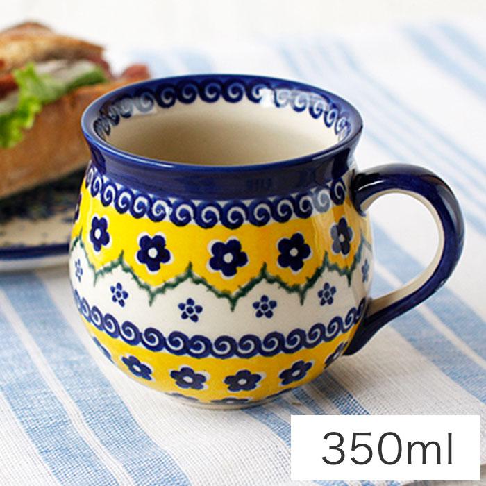 ポーリッシュマグ・大[V352-U199]【ポーリッシュポタリー[ポーランド