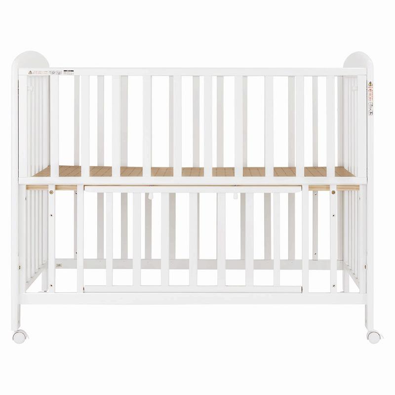 カトージ（KATOJI） ベビーベッド ハイタイプ プチホワイト レギュラー