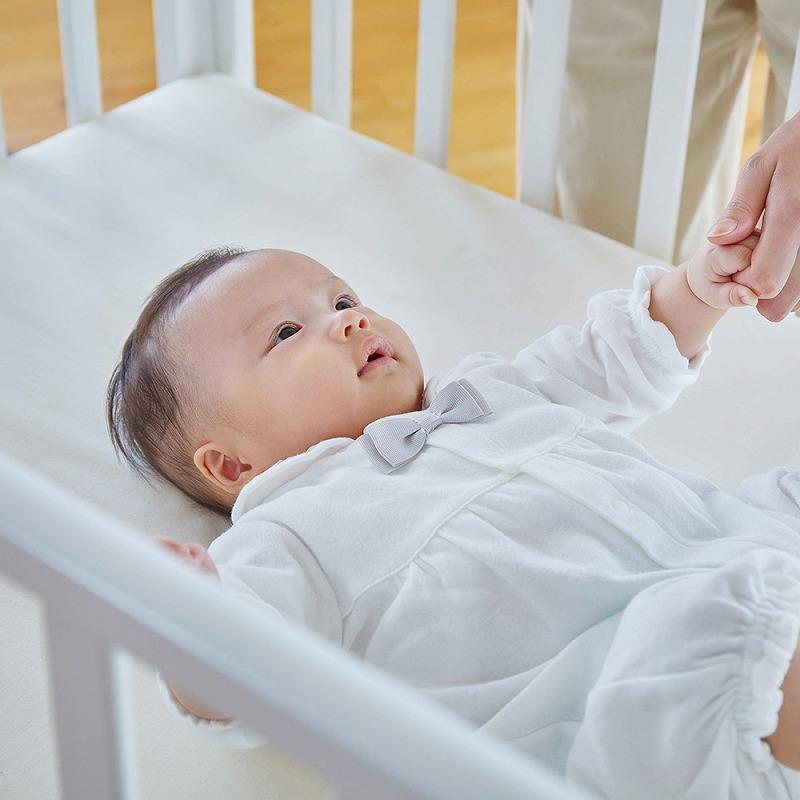 カトージ（KATOJI） ベビーベッド ハイタイプ プチホワイト レギュラー