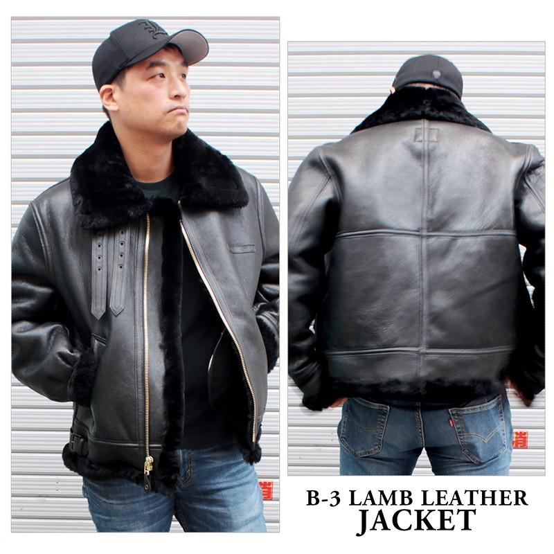 AVIREX（アヴィレックス） 本革 B-3ジャケット ムートンジャケット