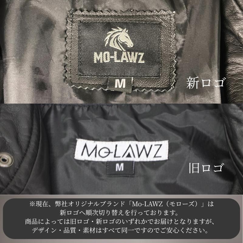 Mo-LAWS レザージャケット メンズ スウェード スエード 本革 ゴート