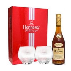ヘネシーVSOPグラス2個付 限定特別ペアグラスギフトセット 350ml 正規