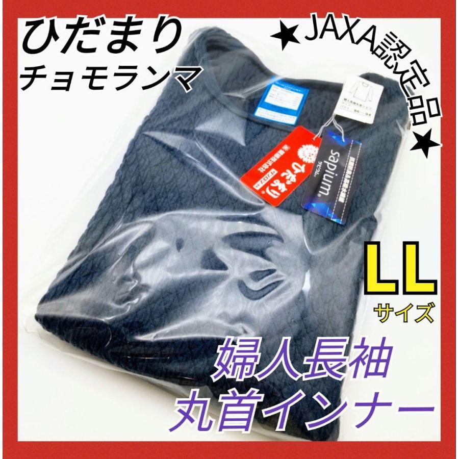 ひだまり チョモランマ 箱なし 婦人用 長袖丸首インナー 婦人用タイツ