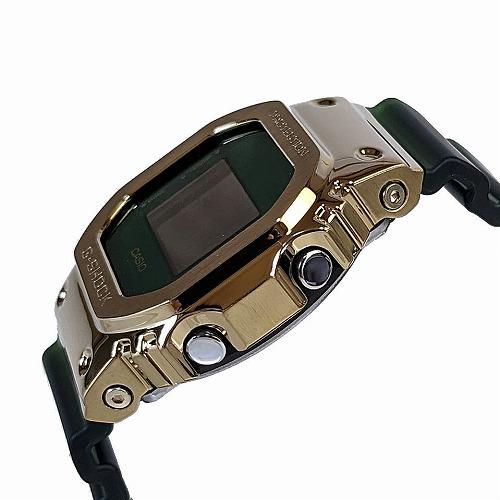 G-SHOCK ゴールドXグリーン GM-5600CL-3JF デジタル腕時計 メンズ