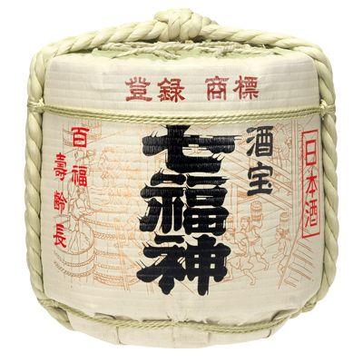 七福神 2斗樽（36L）樽酒 菊の司酒造のお祝い用 菰樽 鏡開き用