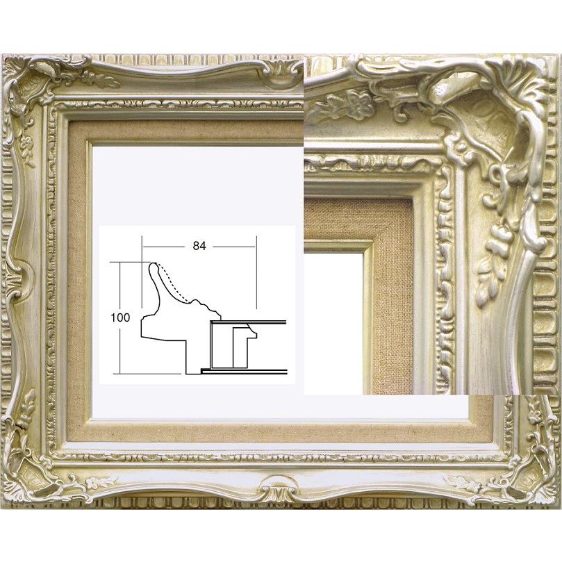 7802 F6 油絵額縁、油彩額縁、油絵用額縁、油彩用額縁 木製フレーム