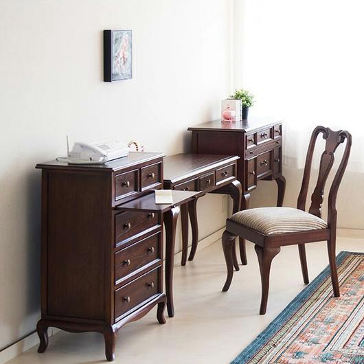 コンソール チェスト 猫脚 ヨーロピアン 90 アンティーク風 ブラウン