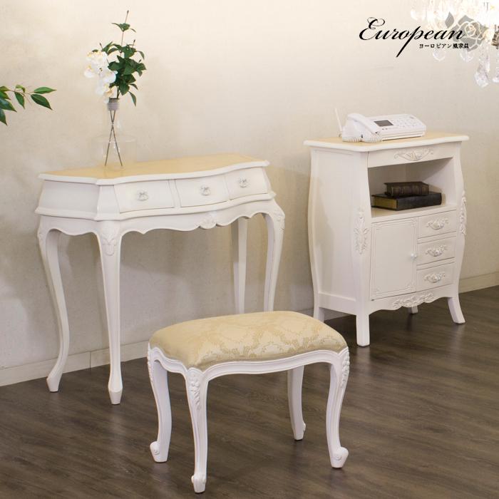 コンソールデスク 猫脚 アンティーク 白 コンソールテーブル 消毒台