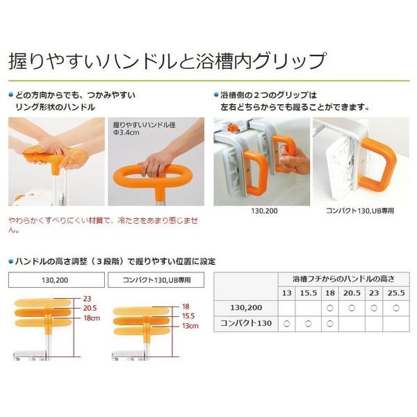 Panasonic（パナソニック） 入浴グリップ ユクリア 130 PN-L12011 取付