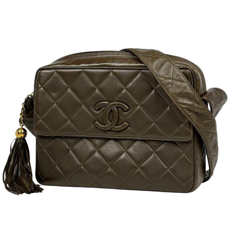 CHANEL（シャネル） ココマーク フリンジ ショルダーバッグ タッセル