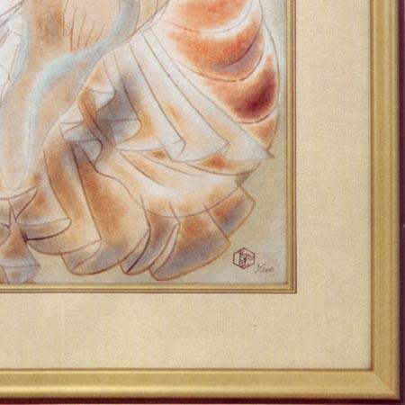 小倉遊亀 絵画 菩薩 【複製】【美術印刷】【巨匠】【変型特寸