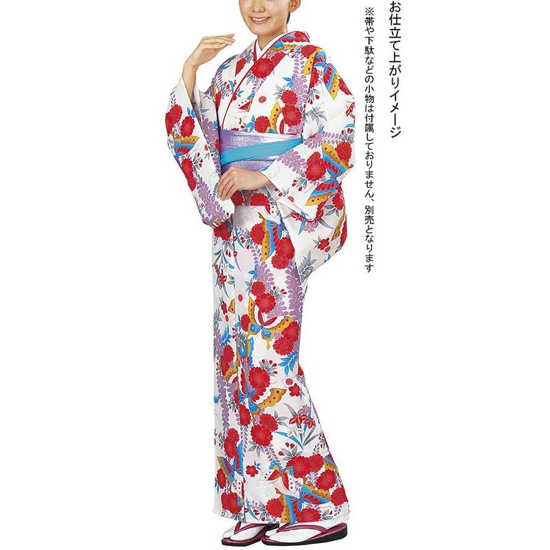 小紋 着物 反物 レディース 手染め 踊り 舞台 大正ロマン 洗える着物