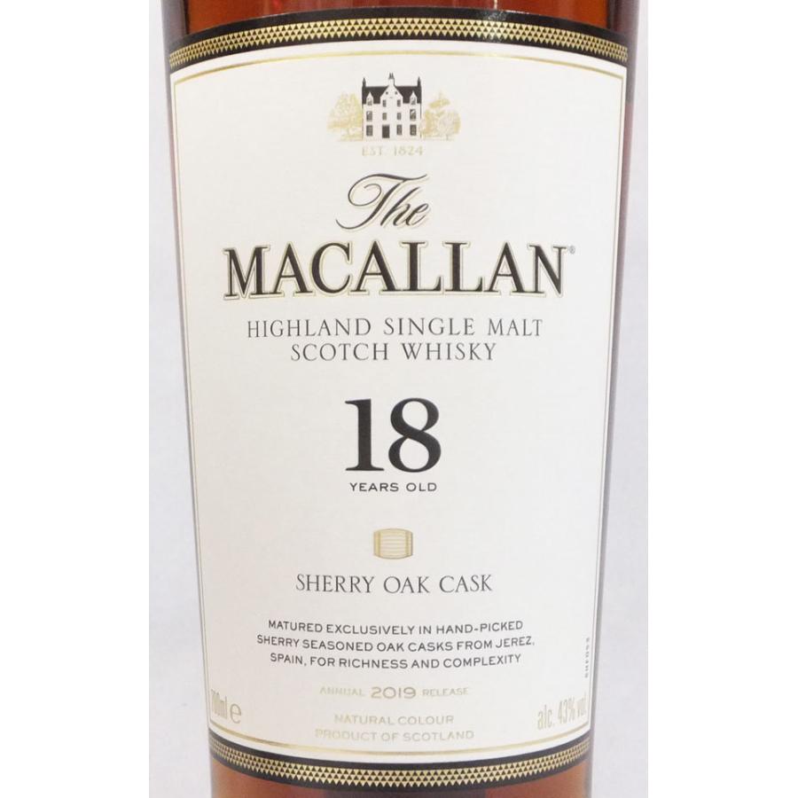 ザ・マッカラン シェリーオーク 正規品 ザ・マッカラン 18年 シェリー