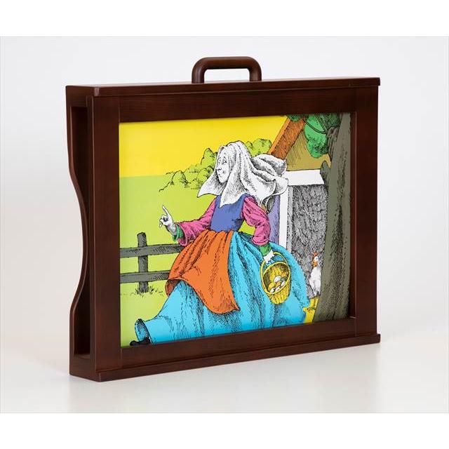 ウレタンマット塗装のA3判紙芝居枠です。紙芝居舞台ともいいます