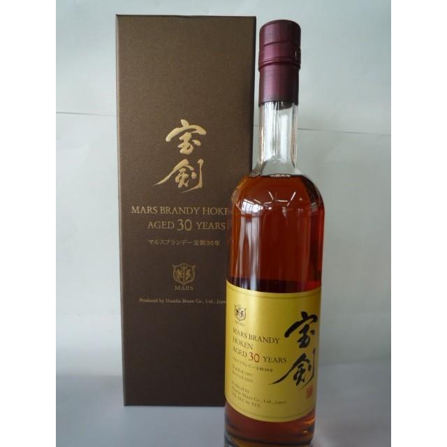 ブランデー☆マルスブランデー 宝剣1987 AGED 30YEARS 箱入り 500ml 58