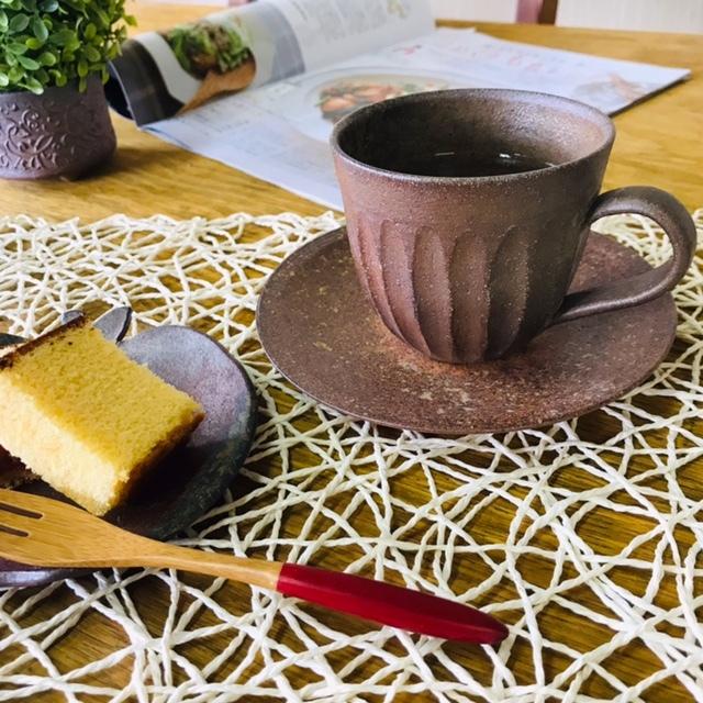 ○しのぎマグ/津軽金山焼 金山焼 陶器 マグ マグカップ 珈琲 コーヒー