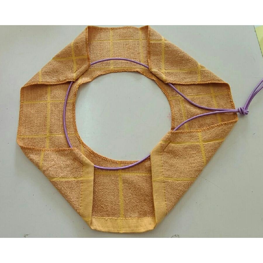 黄土よもぎ蒸し椅子タオルカバー、黄土ヨモギ蒸し椅子のタオルカバー