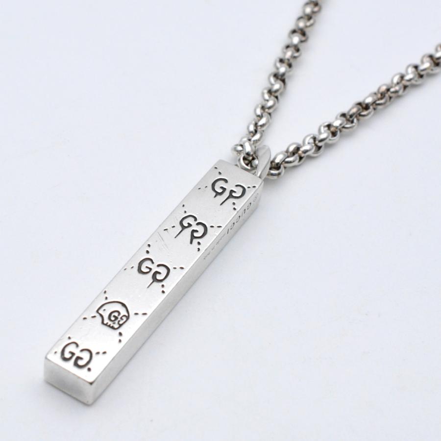 GUCCI（グッチ） ゴーストバーネックレス シルバー SV925 チェーン長さ