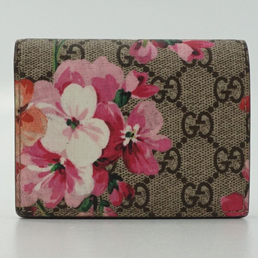 GUCCI（グッチ） 410088 GGブルームス コンパクトウォレット 2つ折り