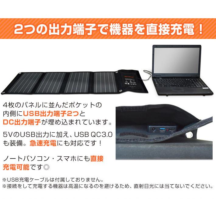 メテックス EVERBright 40Wソーラーパネル SSBSP-40W コンパクト