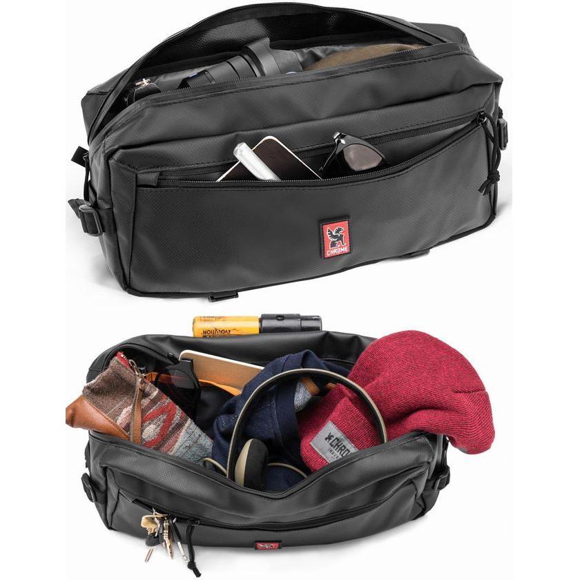 CHROME クローム カデット ターポリン KADET TARP ブラック 2WAYボディ