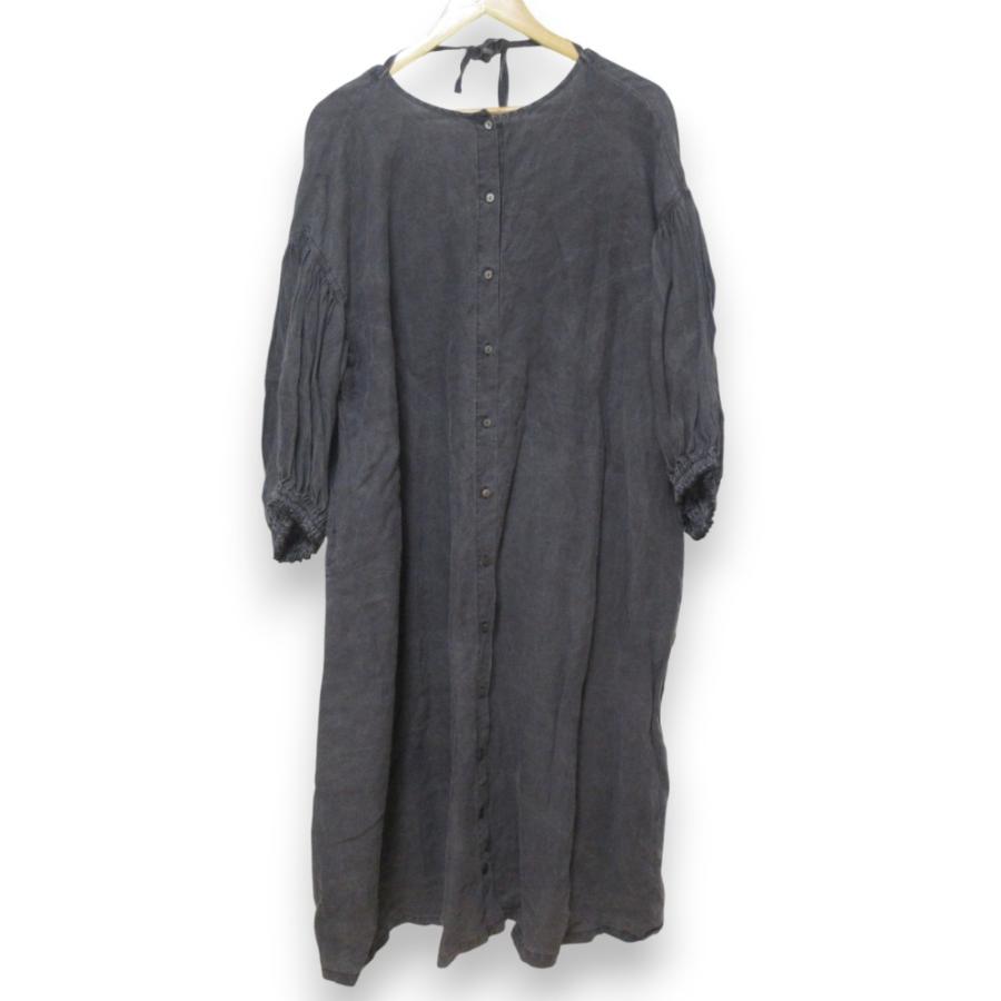 nest Robe（ネストローブ） 美品 23SS nest Robe リネンピグメントダイ