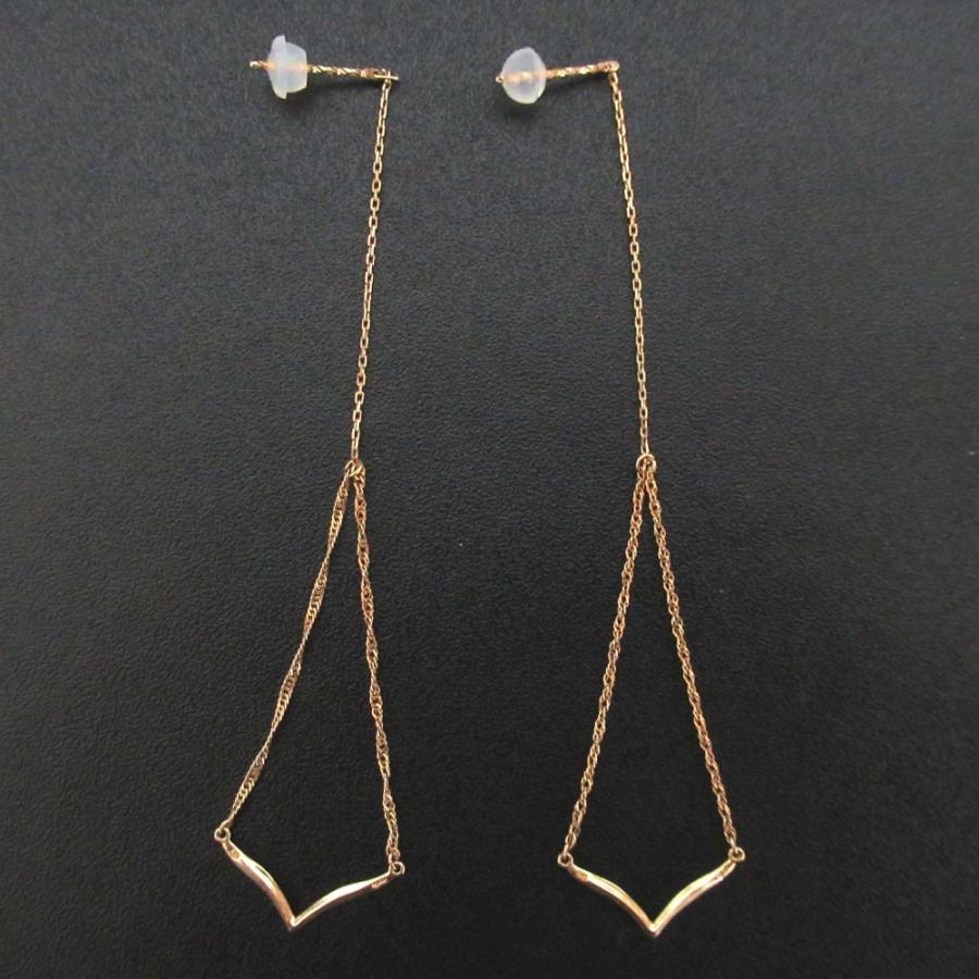 agete（アガット） 美品 agat K10 アメリカンピアス 10173112067