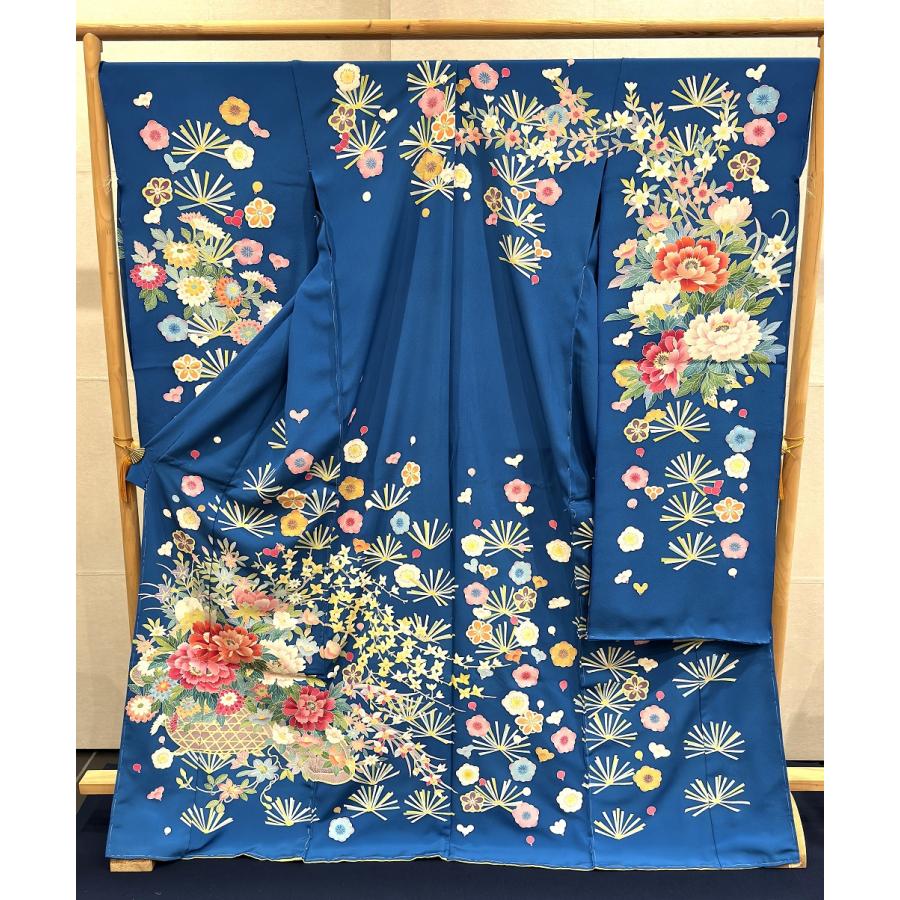 本加賀 振付本振袖 野崎徳勝 振袖 加賀友禅 : 高級呉服の藤和 - 通販